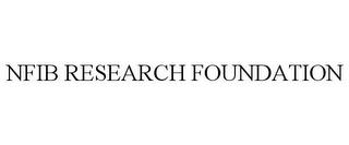 NFIB RESEARCH FOUNDATION trademark