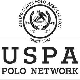 UNITED STATES POLO ASSOCATION SINCE 1890 USPA POLO NETWORK trademark