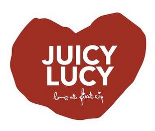 JUICY LUCY LOVE AT FIRST SIP trademark