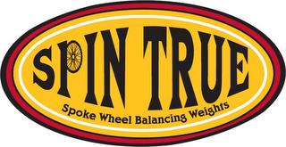 SPIN TRUE SPOKE WHEEL BALANCING WEIGHTS trademark