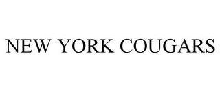 NEW YORK COUGARS trademark