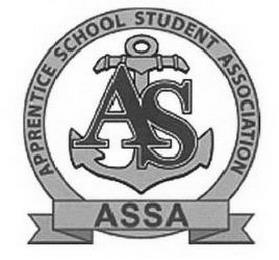 APPRENTICE SCHOOL STUDENT ASSOCIATION AS ASSA trademark