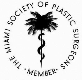 THE MIAMI SOCIETY OF PLASTIC SURGEONS ·MEMBER · trademark