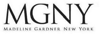 MGNY MADELINE GARDNER NEW YORK trademark