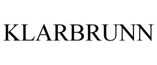 KLARBRUNN trademark