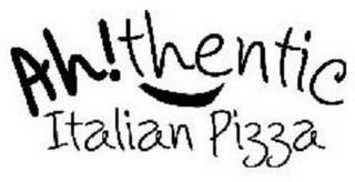 AH!THENTIC ITALIAN PIZZA trademark