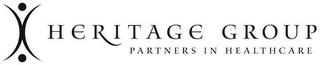 HERITAGE GROUP PARTNERS IN HEALTHCARE trademark