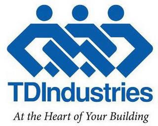 TDINDUSTRIES AT THE HEART OF YOUR BUILDING trademark