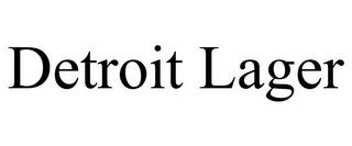 DETROIT LAGER trademark