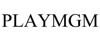 PLAYMGM trademark