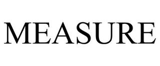 MEASURE trademark