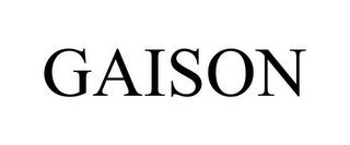 GAISON trademark