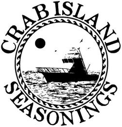 CRAB ISLAND SEASONINGS trademark