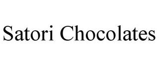 SATORI CHOCOLATES trademark