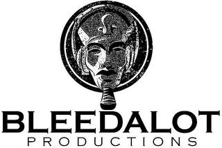 BLEEDALOT PRODUCTIONS trademark