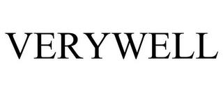 VERYWELL trademark