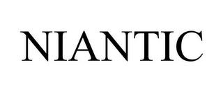 NIANTIC trademark