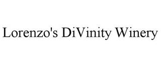 LORENZO'S DIVINITY WINERY trademark