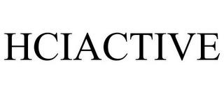 HCIACTIVE trademark