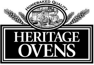 HOMEBAKED QUALITY HERITAGE OVENS trademark