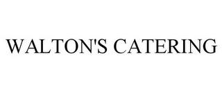 WALTON'S CATERING trademark