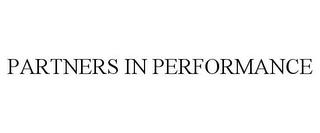 PARTNERS IN PERFORMANCE trademark