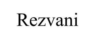 REZVANI trademark