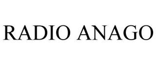 RADIO ANAGO trademark