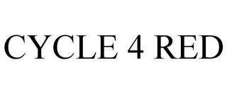 CYCLE 4 RED trademark