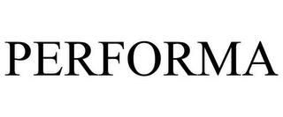 PERFORMA trademark