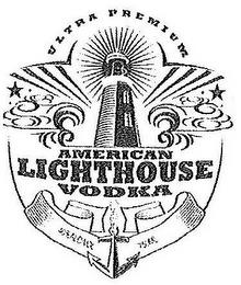 ULTRA PREMIUM AMERICAN LIGHTHOUSE VODKA trademark