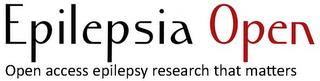 EPILEPSIA OPEN OPEN ACCESS EPILEPSY RESEARCH THAT MATTERS trademark