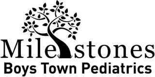 MILESTONES BOYS TOWN PEDIATRICS trademark