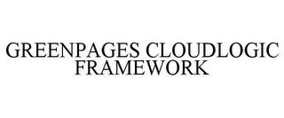 GREENPAGES CLOUDLOGIC FRAMEWORK trademark