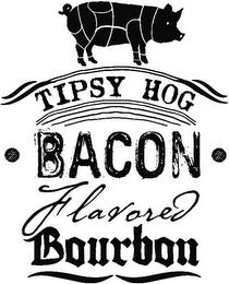 TIPSY HOG BACON FLAVORED BOURBON trademark