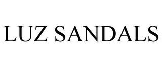 LUZ SANDALS trademark