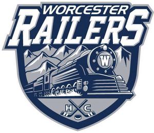 WORCESTER RAILERS W HC trademark