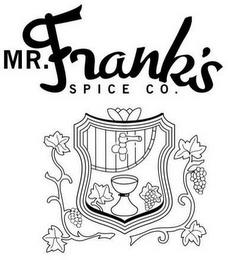 MR. FRANK'S SPICE CO. trademark