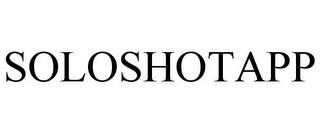 SOLOSHOTAPP trademark