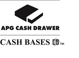 APG CASH DRAWER CASH BASES trademark