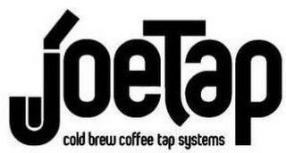 JOETAP COLD BREW COFFEE TAP SYSTEMS trademark