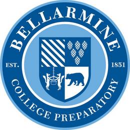 BELLARMINE COLLEGE PREPARATORY; EST. 1851 trademark