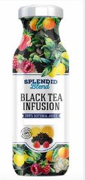 SPLENDID BLEND BLACK TEA INFUSION 100% NATURAL JUICE trademark