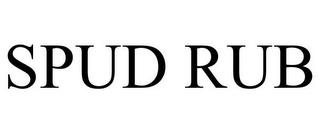 SPUD RUB trademark