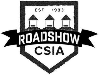 CSIA ROADSHOW EST 1983 trademark