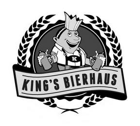 K KING'S BIERHAUS trademark