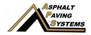 ASPHALT PAVING SYSTEMS trademark