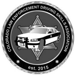 COLORADO LAW ENFORCEMENT DRIVING SKILLS ASSOCIATION EST. 2015 trademark