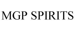 MGP SPIRITS trademark