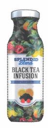 SPLENDID BLEND BLACK TEA INFUSION INFUSED WITH 4 NATURAL JUICES trademark